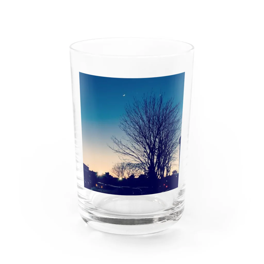 しもむらのTwilight Water Glass :front