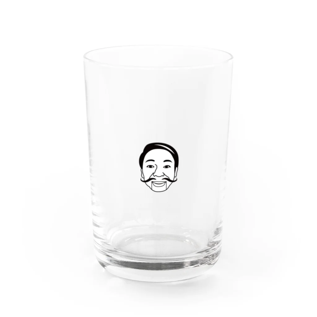 ﾃﾂｸﾙの（レプリカ）金ひとくちビール Water Glass :front