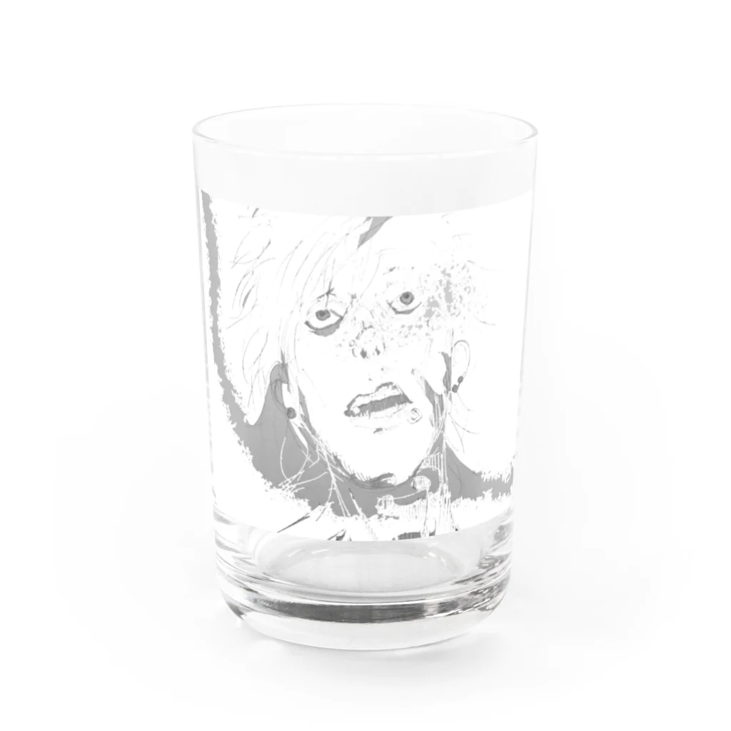 Pip_Pi Labの怠 Water Glass :front
