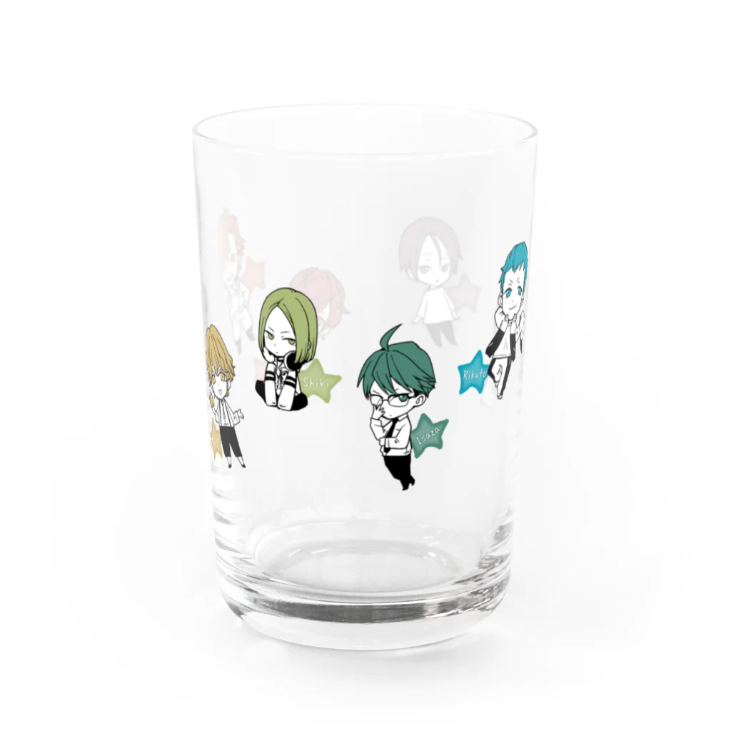 ss_suzuriのオスラブミニ Water Glass :front