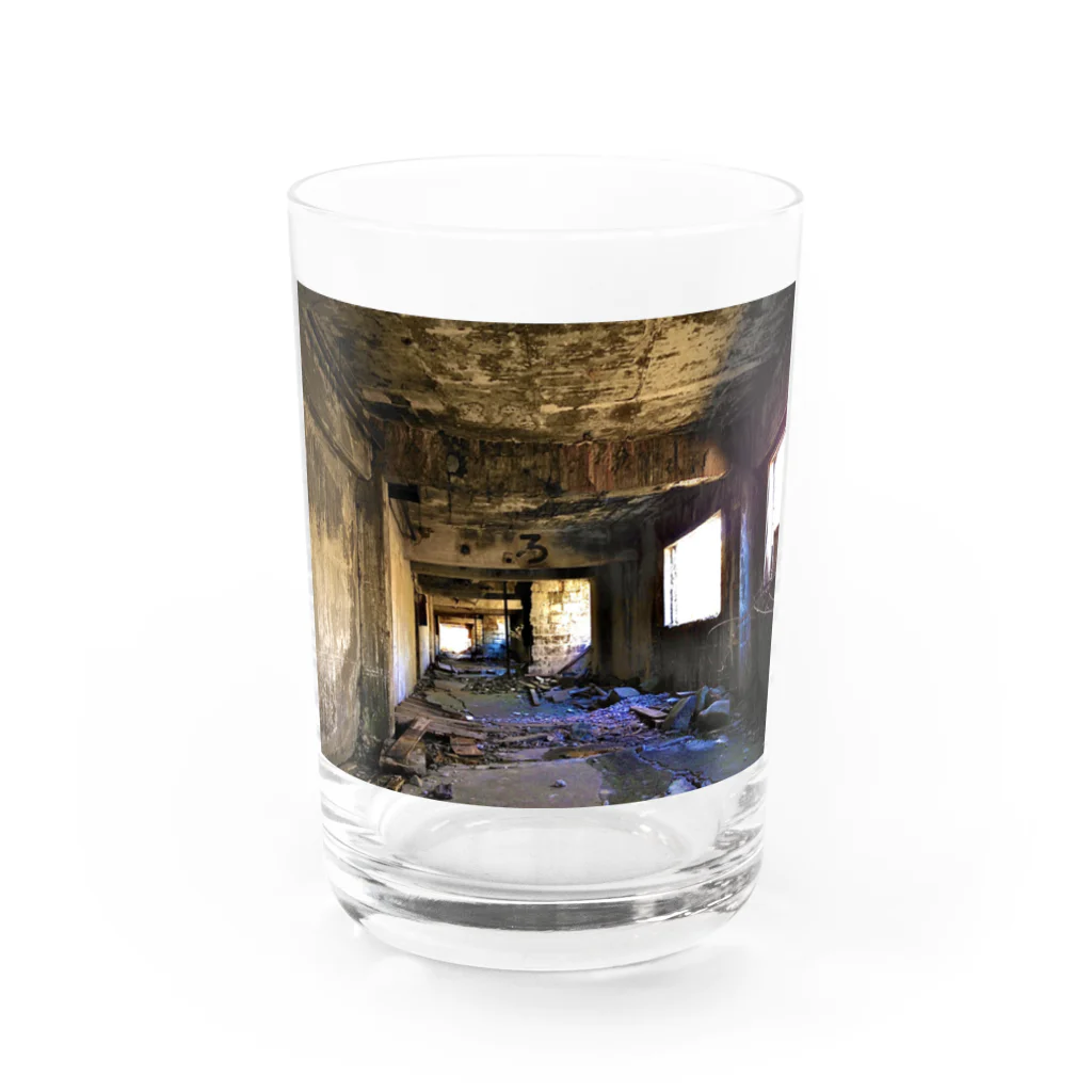 今日も酒がうめえの某鉱山廃墟 Water Glass :front