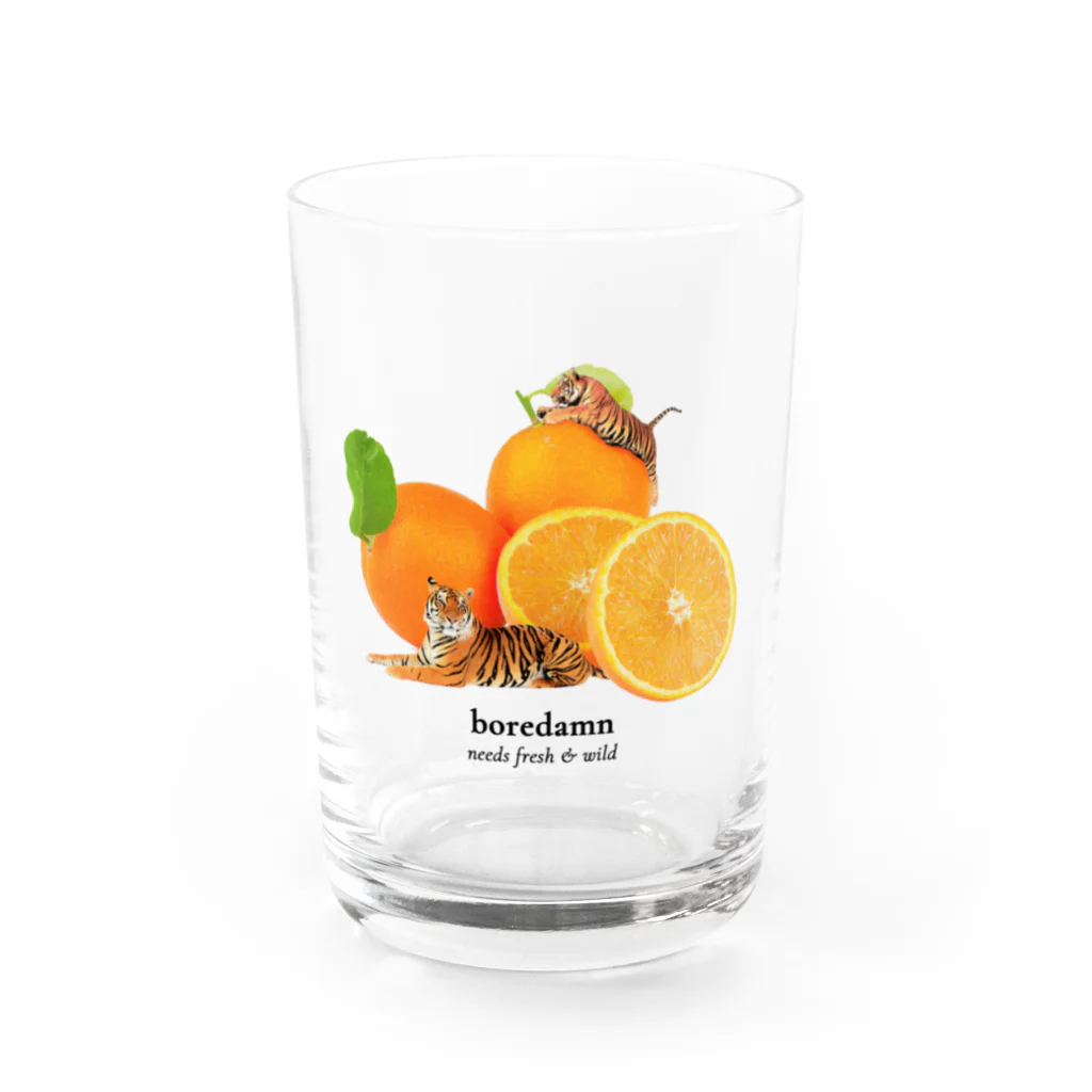 BOREDAMNのfresh&wild Water Glass :front