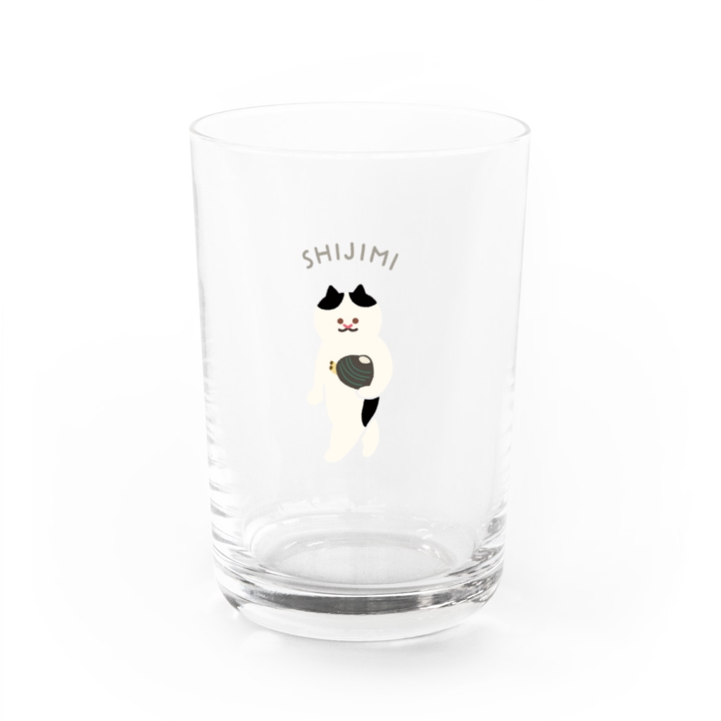 SUIMINグッズのお店のSHIJIMI Water Glass :front
