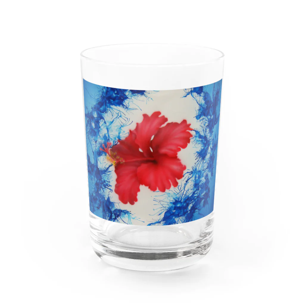 C_Colorsのリゾート Water Glass :front