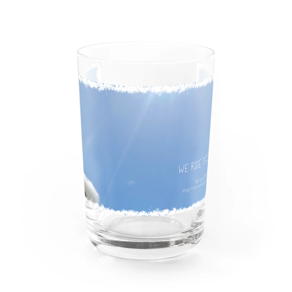 Shop GHPのWE RISE TOGETHER（その１） Water Glass :front