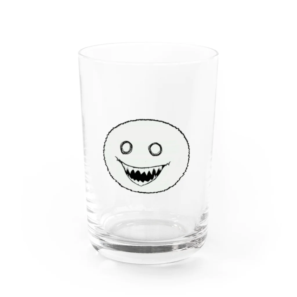 raguショップのにこちゃんまーく Water Glass :front