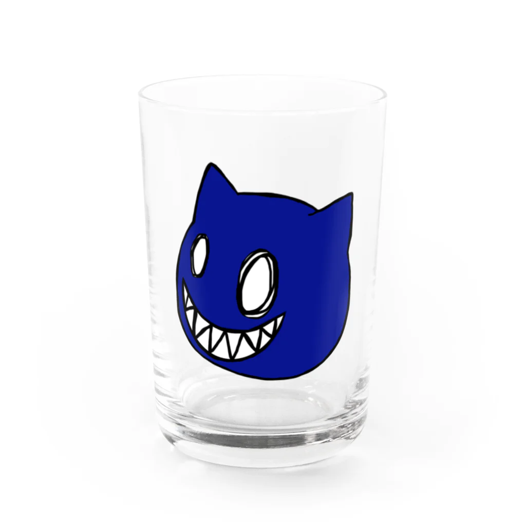 raguショップの左猫 Water Glass :front