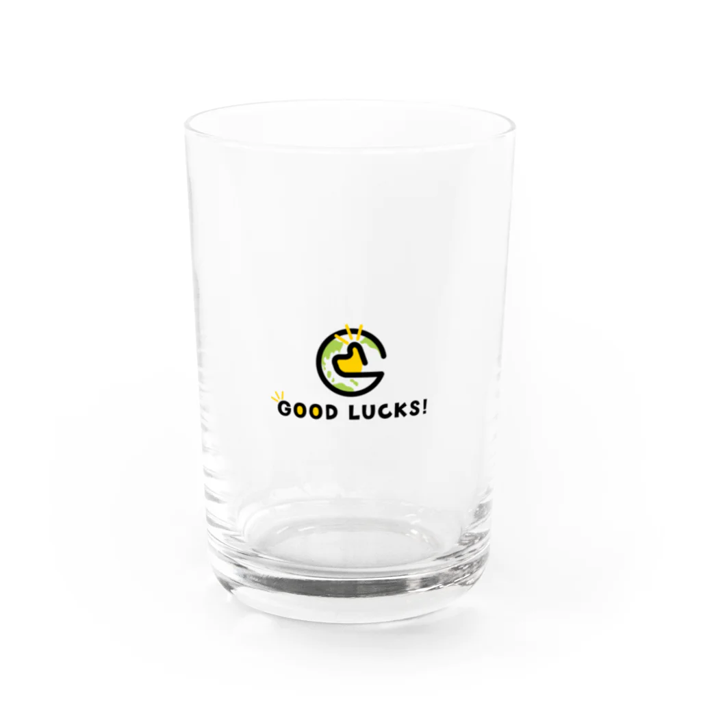 GOOD LUCKS!（グッドラックス）のGOOD LUCKS!【シンボルマーク&ロゴマーク】 Water Glass :front