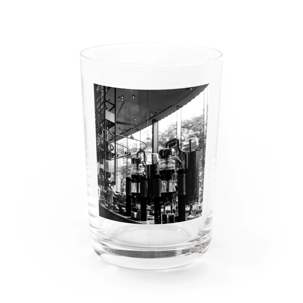 Ms-Maryの大きなコーヒーメーカー Water Glass :front