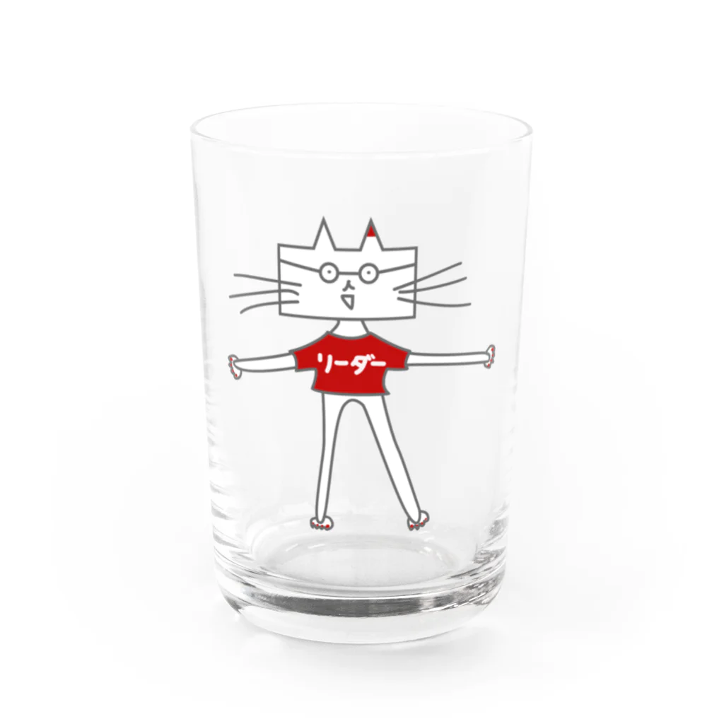 picoのスーパーニャコ丸ダンサーズのリーダー Water Glass :front