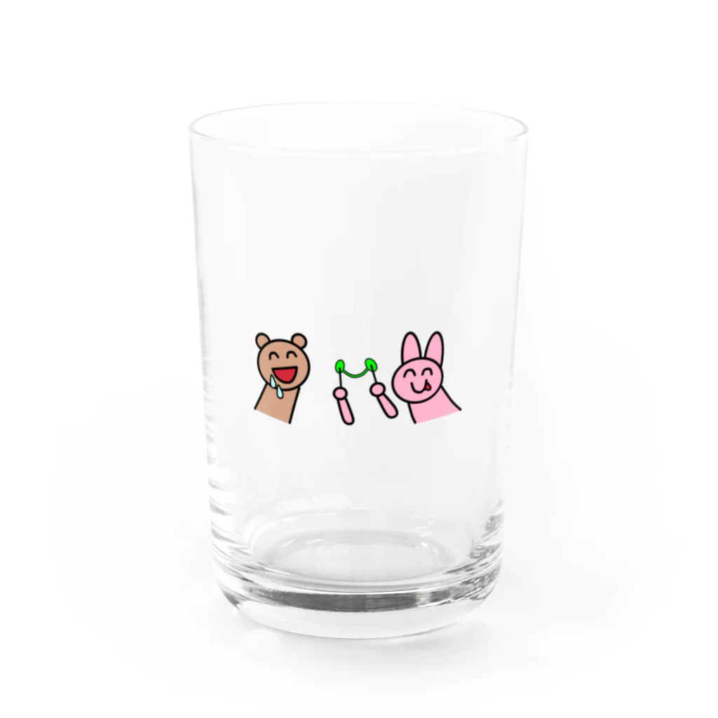 honey_sosの「ねりあめフレンズ」 Water Glass :front