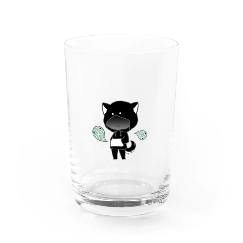 1℃⑥8〜わんど☆ろくまる屋の唐草ロクマル Water Glass :front