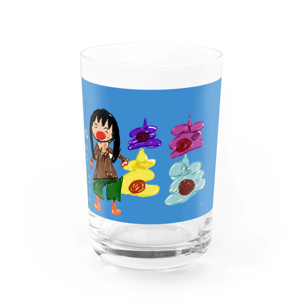 aaui_aaui57のたつきくん Water Glass :front