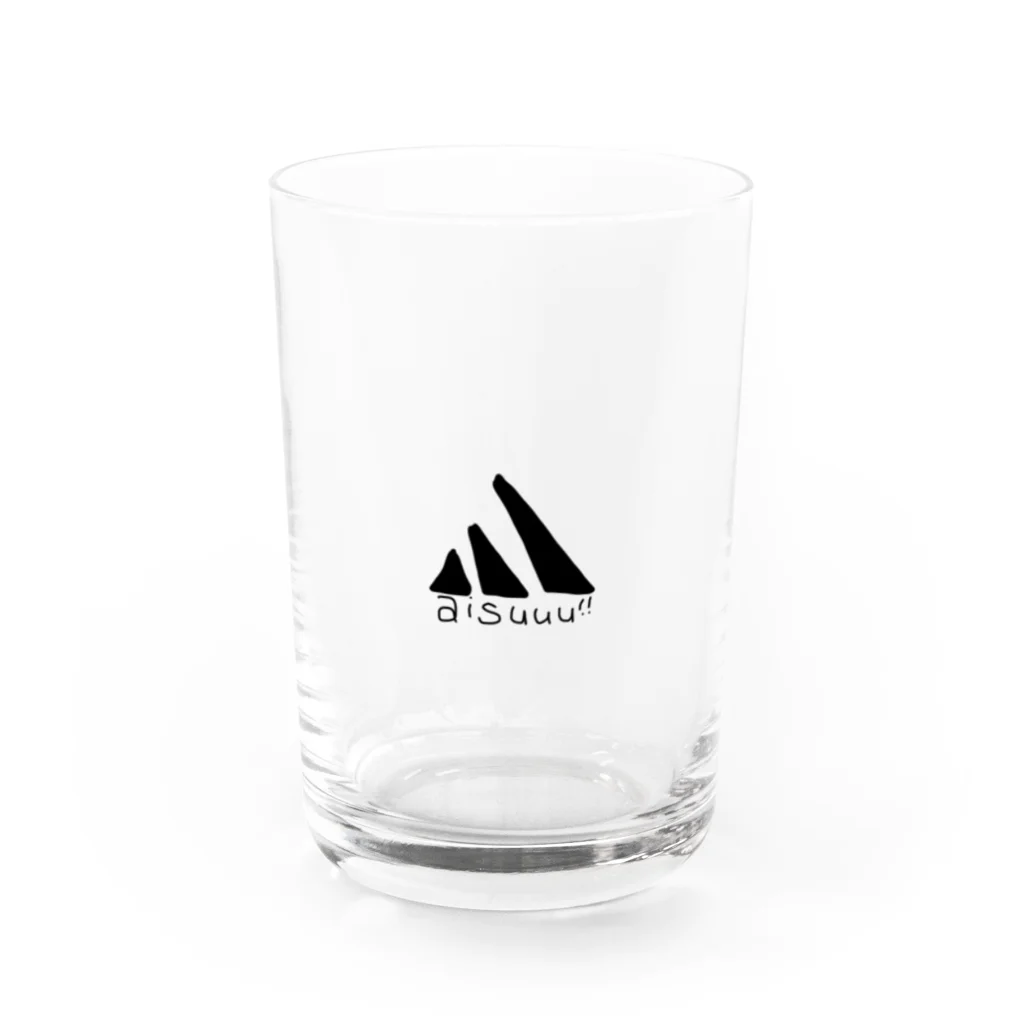 official☆kamimiのアイスくん Water Glass :front