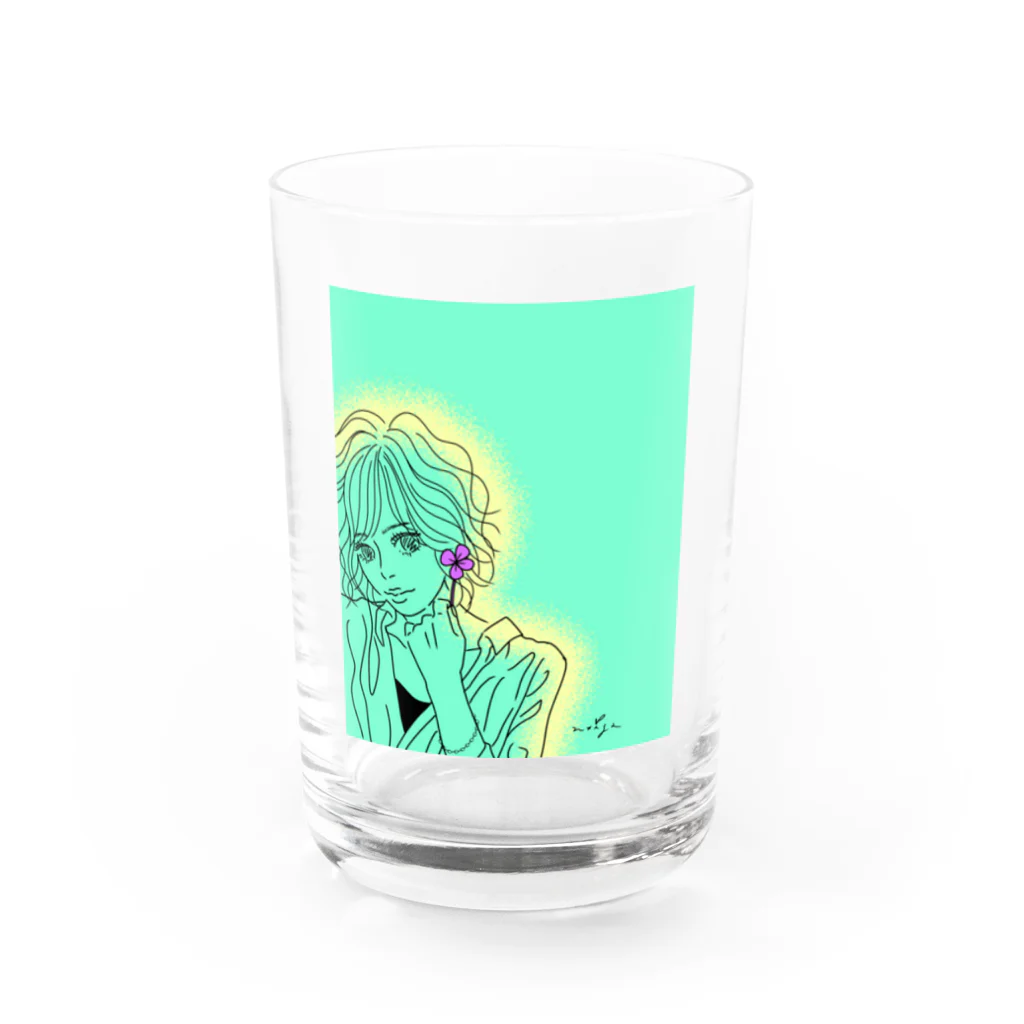 Ｍ✧Ｌｏｖｅｌｏ（エム・ラヴロ）のラッキーイヤリング🍀 Water Glass :front