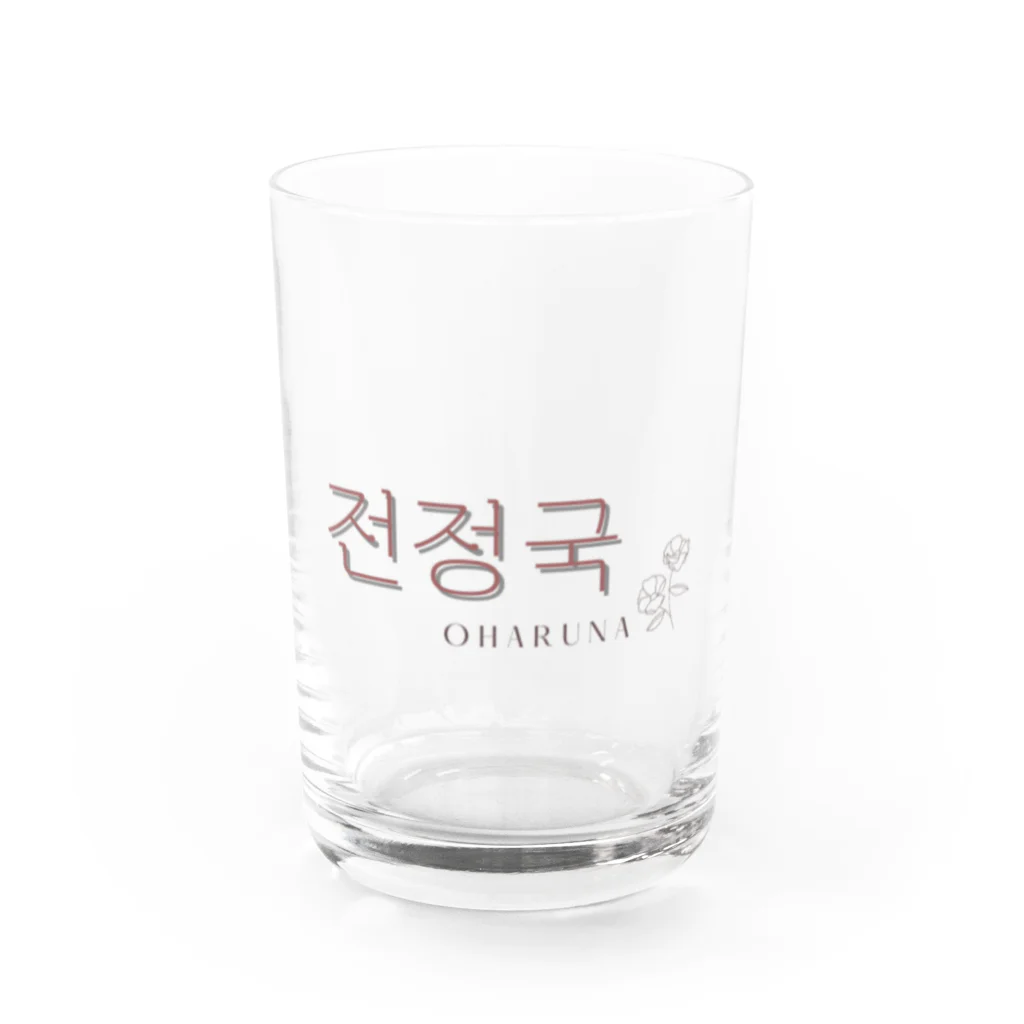 OHARUNAꕤ*.ﾟのBTS 전정국(チョン・ジョングク)グラス Water Glass :front
