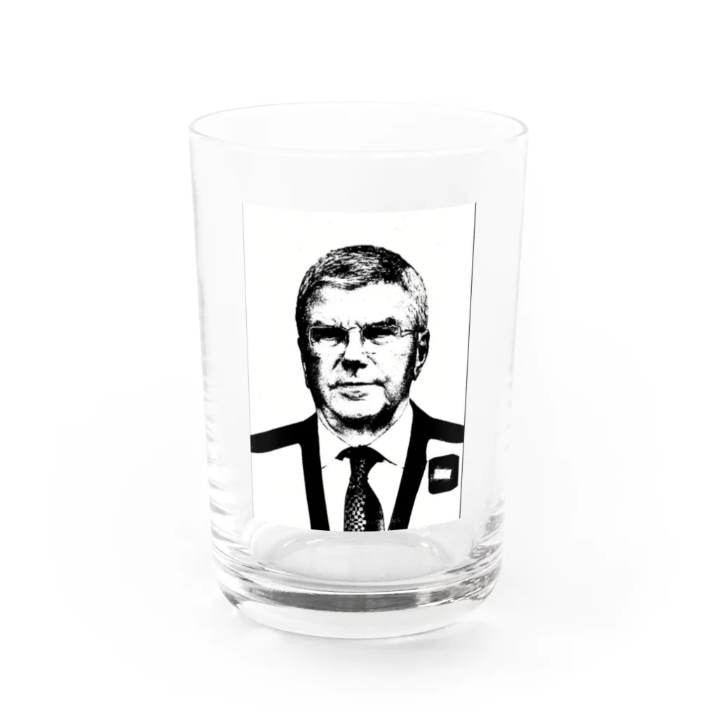 ぼったくり男爵のぼったくり男爵　シンプル Water Glass :front