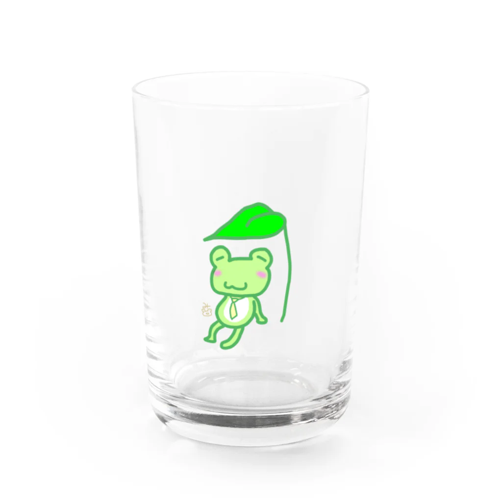 銀狼亭のKerokero Life Water Glass :front