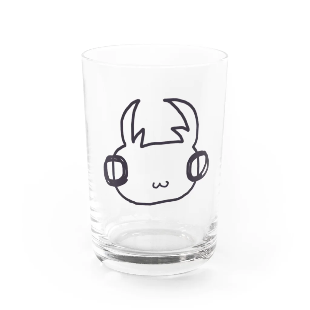 ココラハウスのねこぐちくわがたくん Water Glass :front