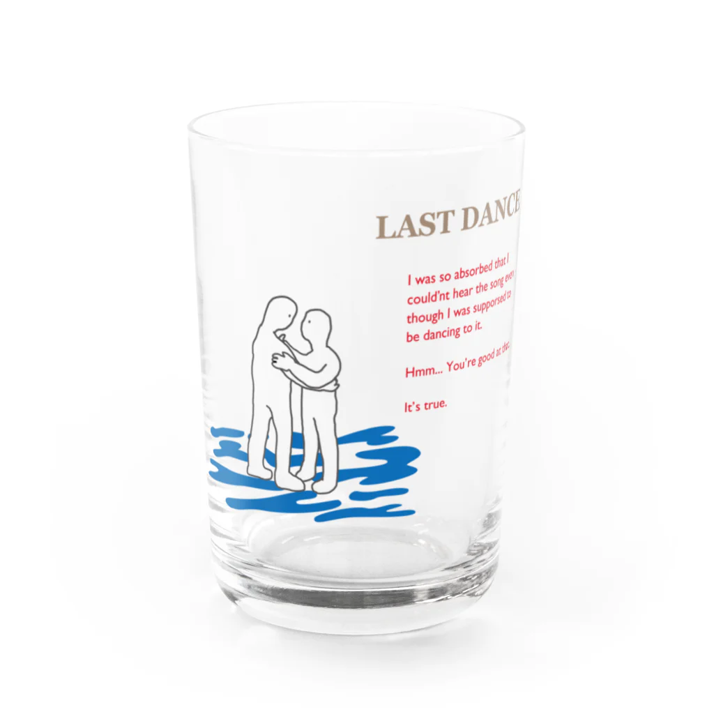 梅雨明けshopの最後のダンスの Water Glass :front