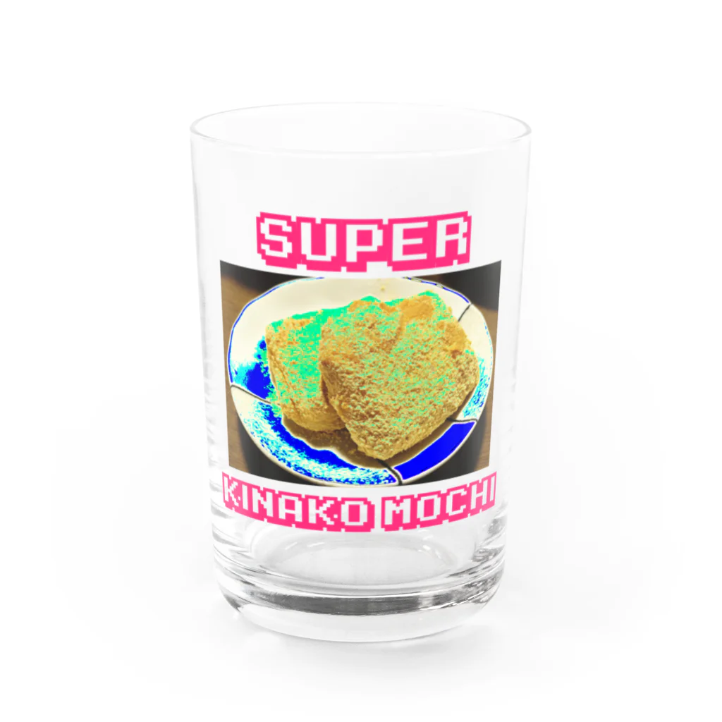 ツチブタすい臓商店のSUPER KINAKO MOCHI Water Glass :front