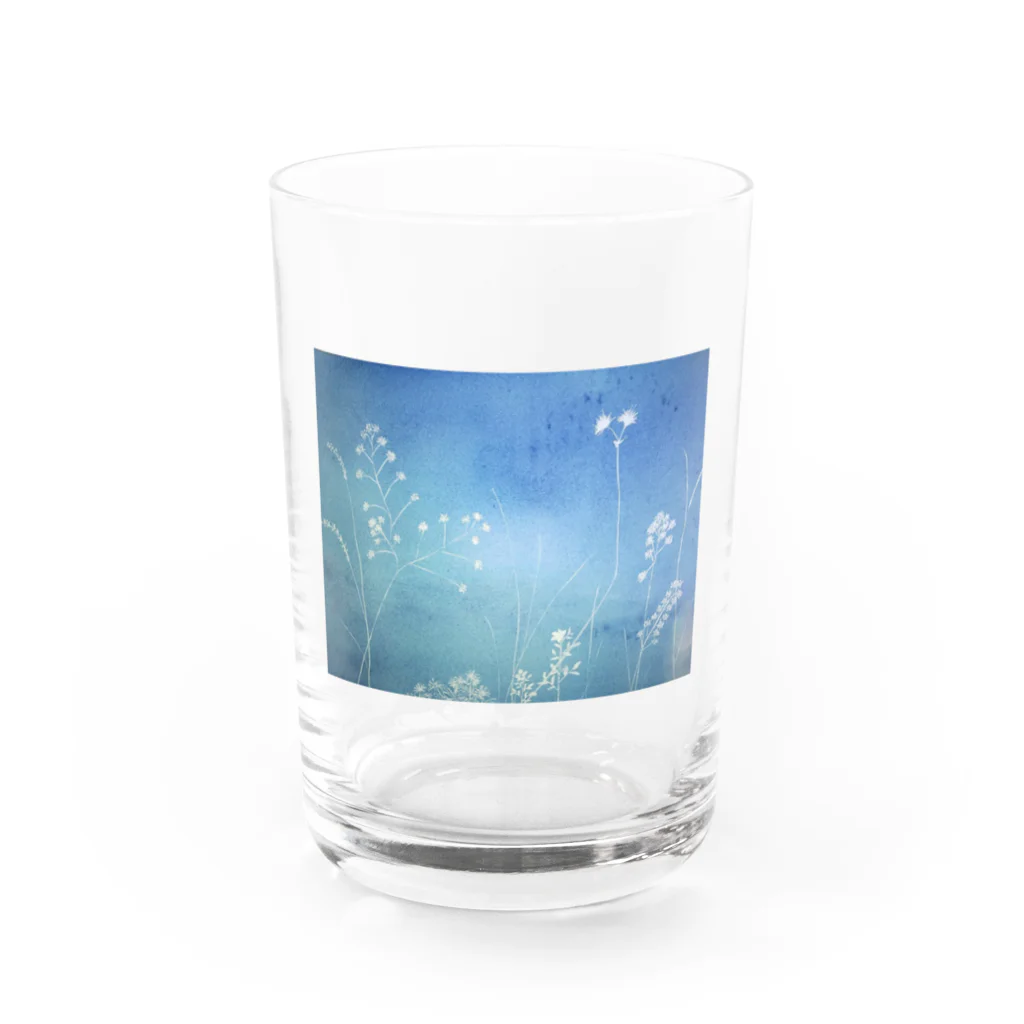 so- (^^)の煌き Water Glass :front