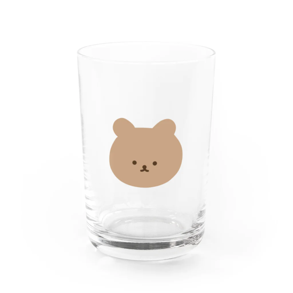 くまんぽマーチ(仮)のくまんぽ Water Glass :front