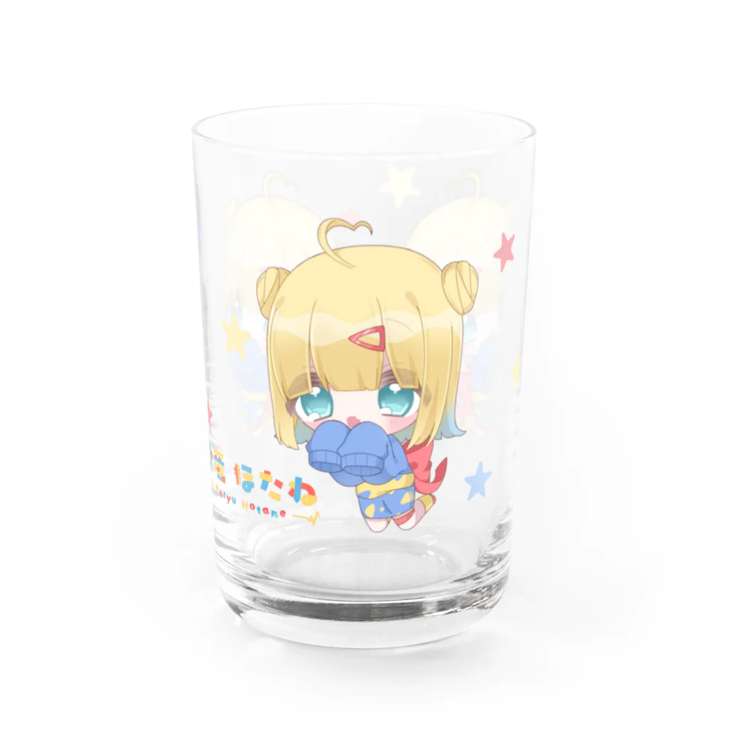 小竜ほたね🦖🌠のほたちゃんのグラス Water Glass :front