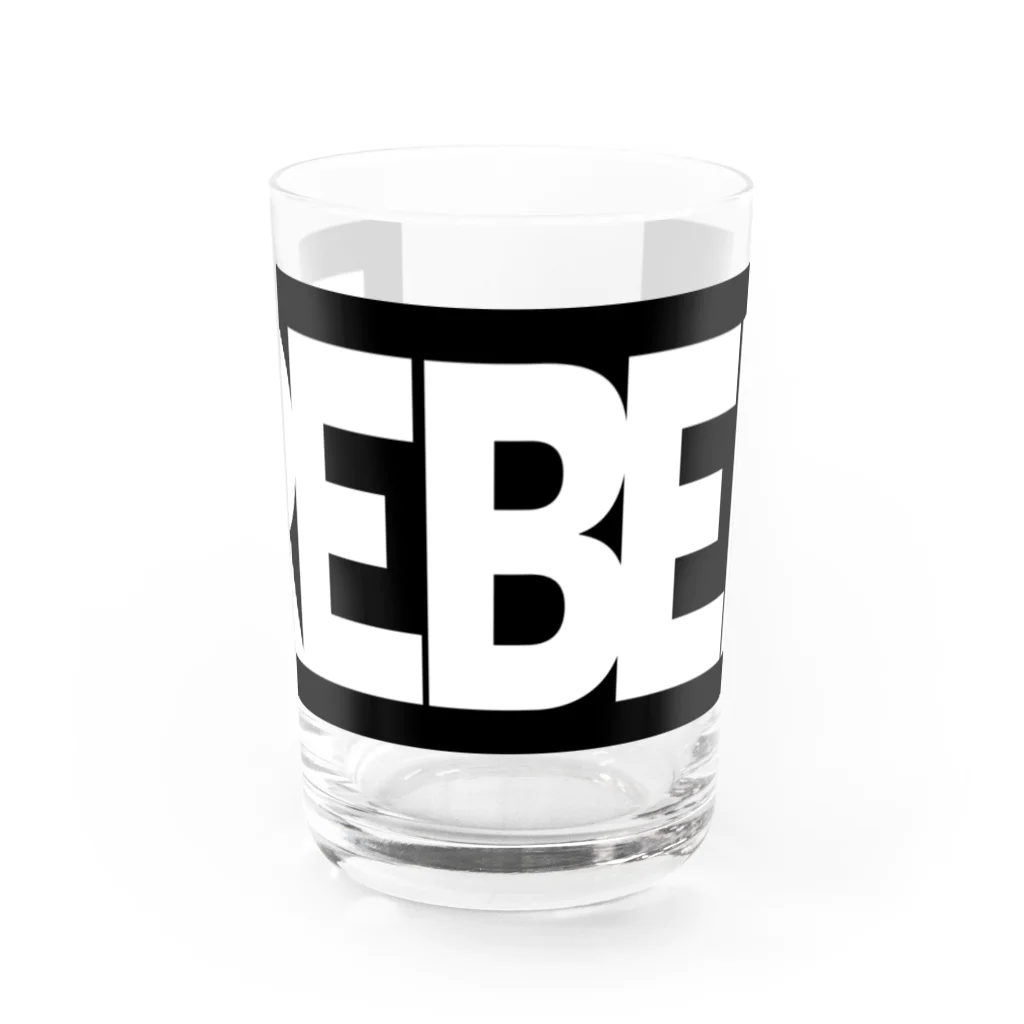 GALACTIC REBELのREBEL BLACK Water Glass :front