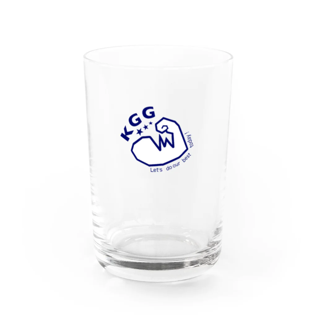 SHOP  KGGのKGG 〜今日も元気に頑張ろう！〜 Water Glass :front