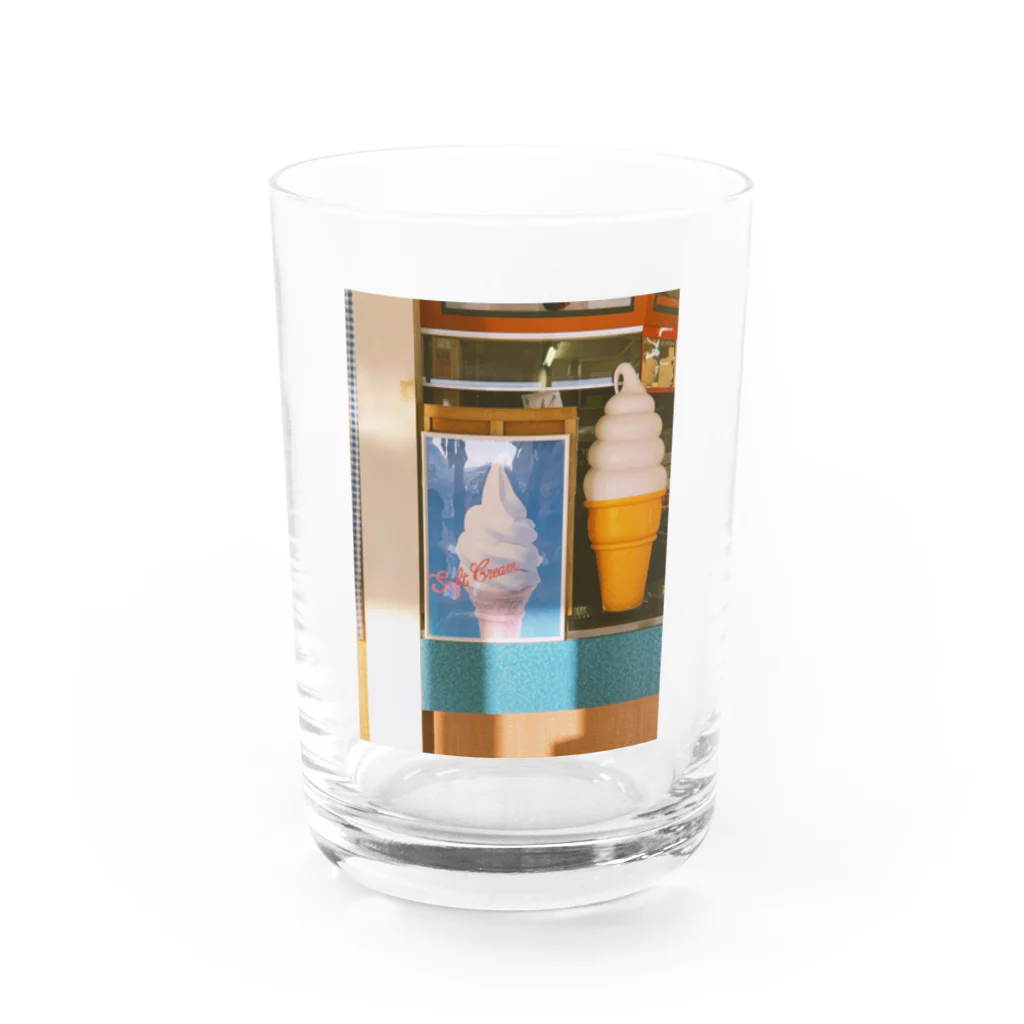 𝒪𝒽𝓉𝒶のソフトクリーム Water Glass :front