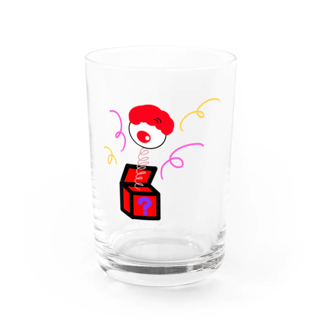 １年間ショップのWow Water Glass :front