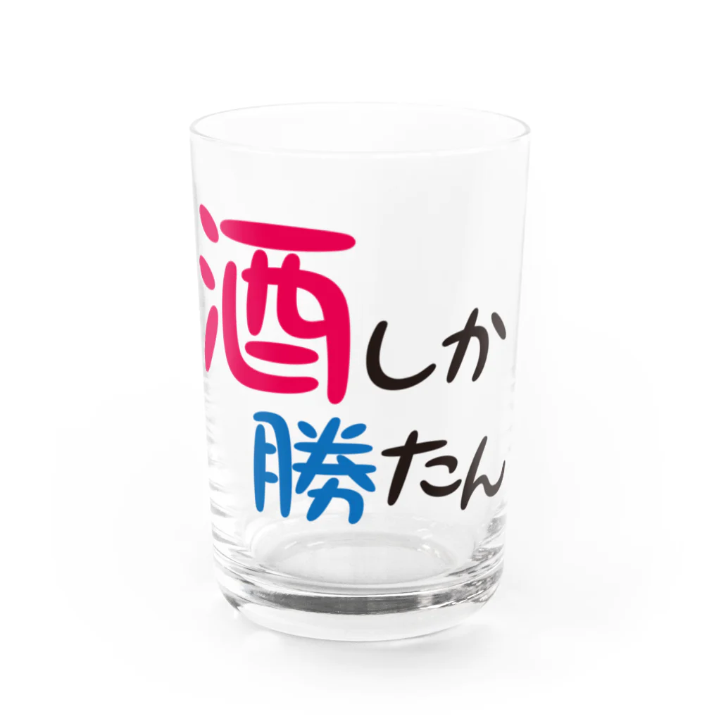 まちゅ屋の酒しか勝たんver.2 Water Glass :front