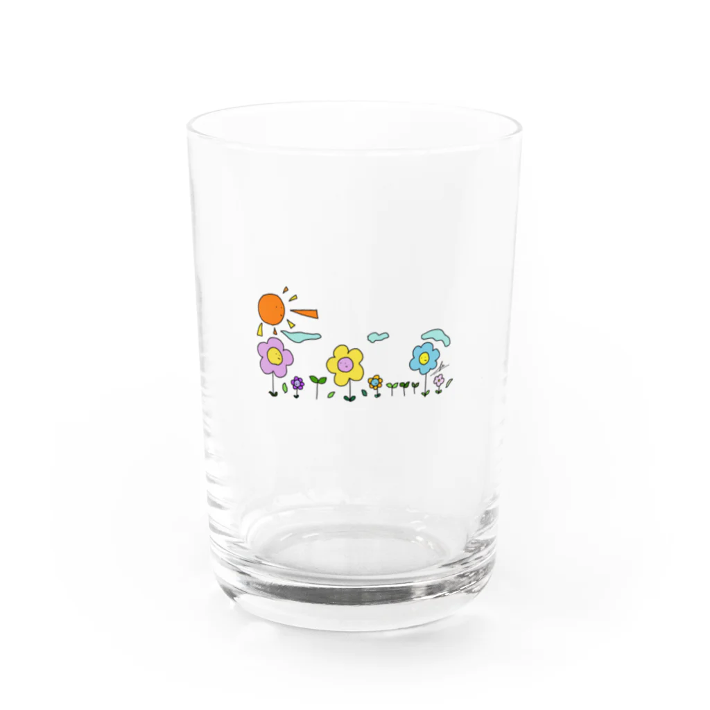 vepa_shopのハレのちハレ Water Glass :front