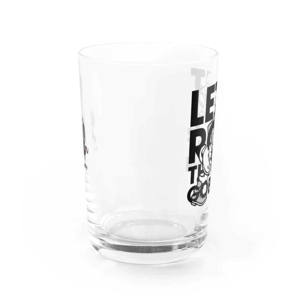 ikinagraphieのLET IT ROLL Water Glass :front