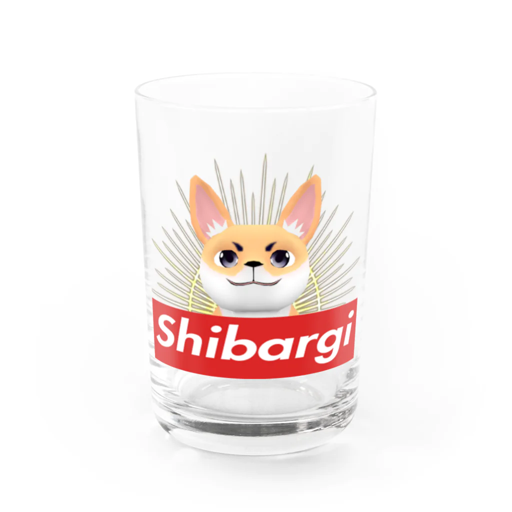 ｼﾊﾞｰｷﾞｰのまごころ宅配便のshibargi Water Glass :front