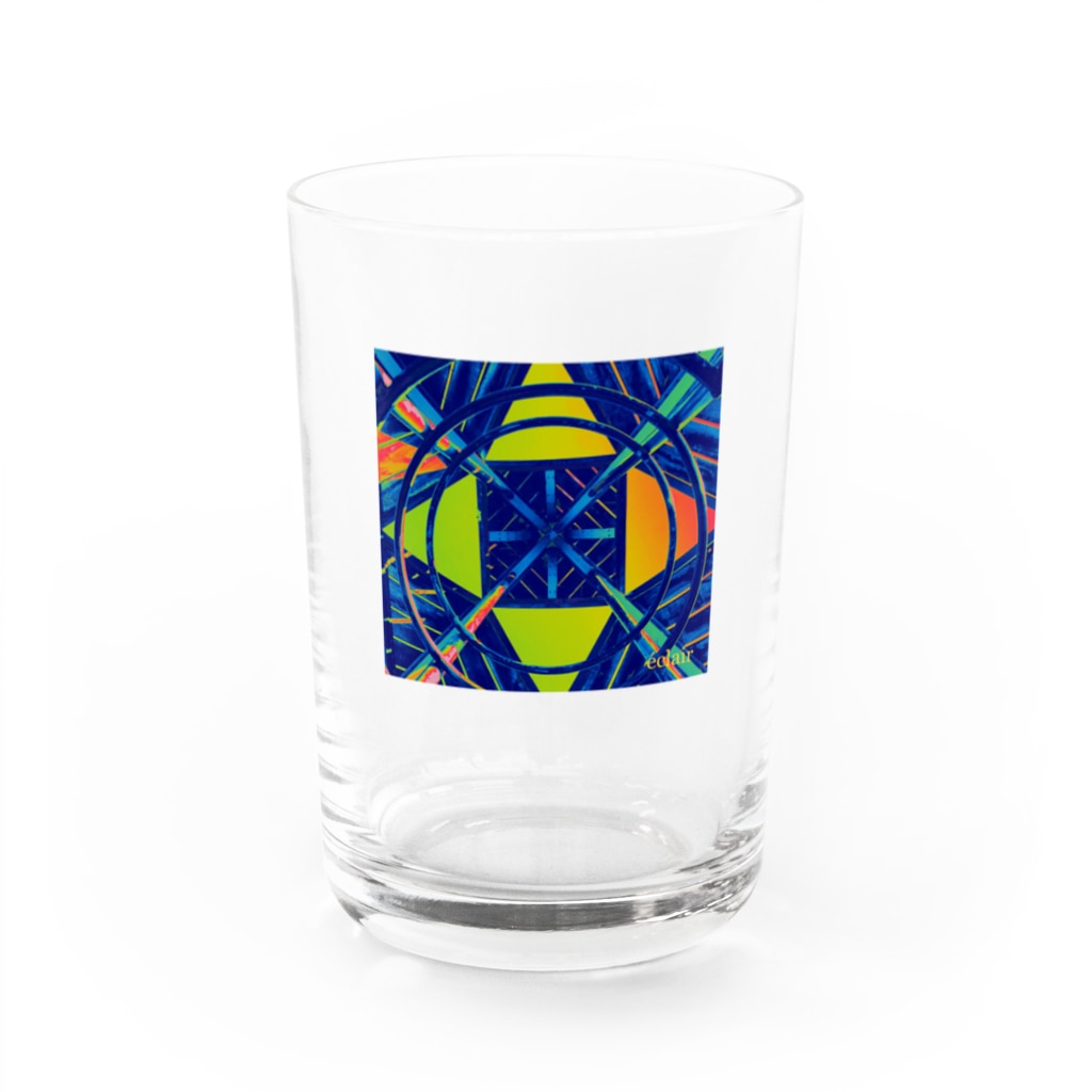 éclair 1518 : えくれあ 一期一会の△ In the pyramid △ Water Glass :front