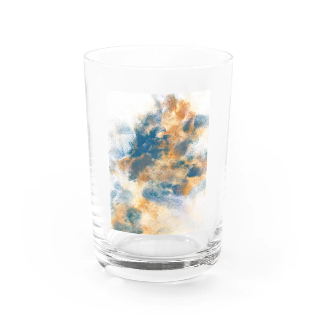 高田弐式のMixing Colors  Water Glass :front