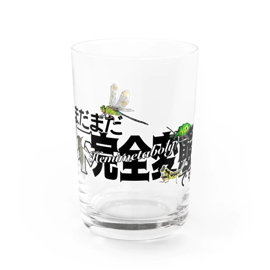 くいなの母のまだまだ不完全変態！ Water Glass :front