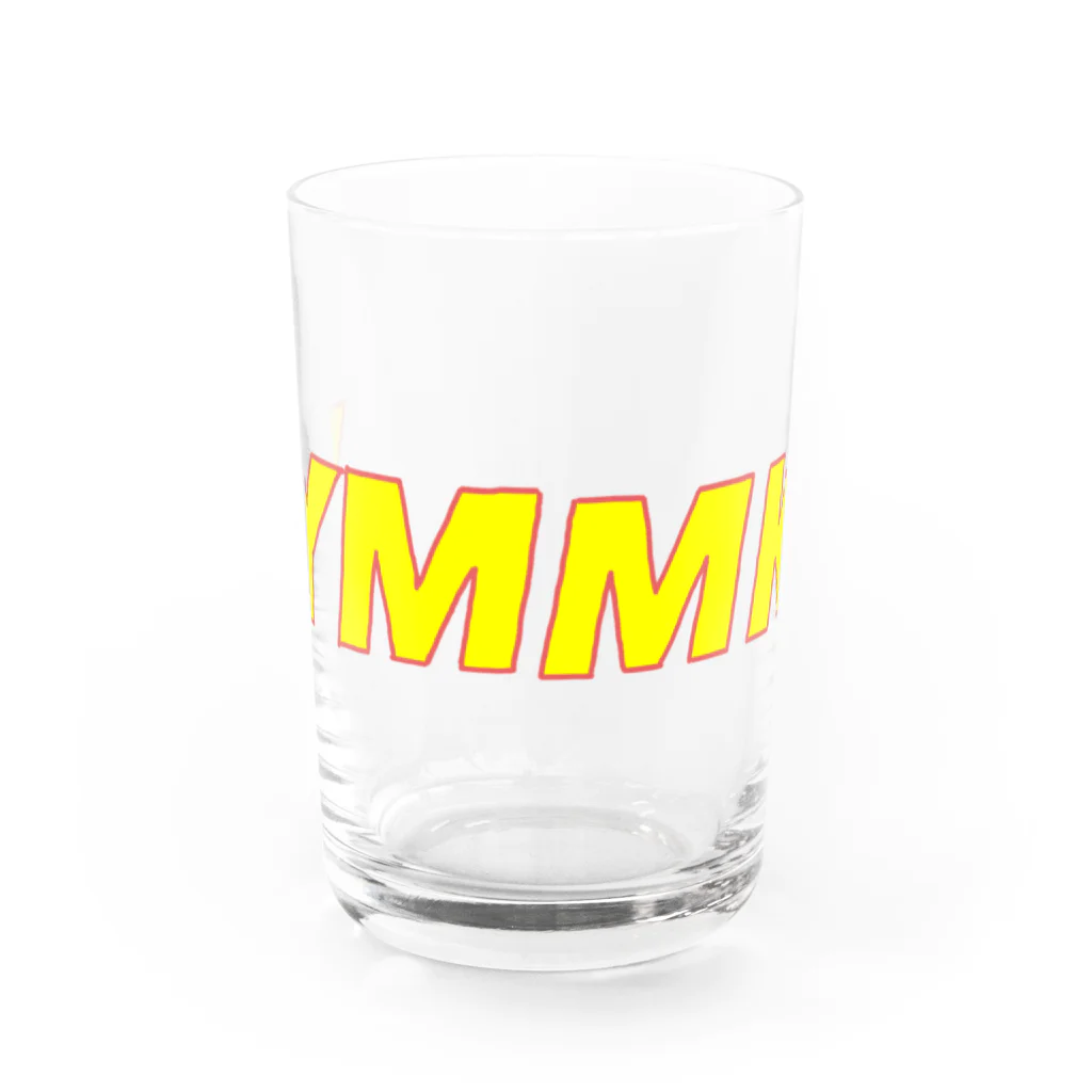 まいけるのおみせやさんのYMMK Water Glass :front