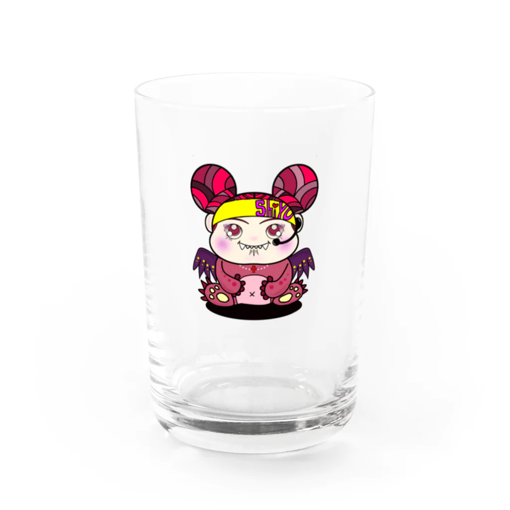 shiyuqvvpの下唇カミモンスター Water Glass :front