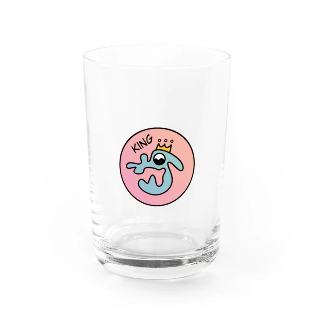 KING👑の‎KING👑 Water Glass :front