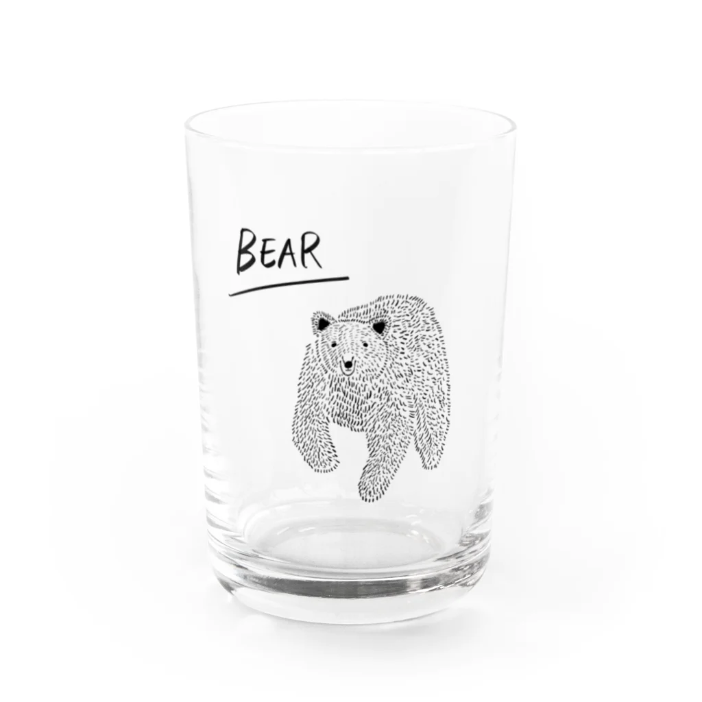 33 STOREのBEAR Water Glass :front