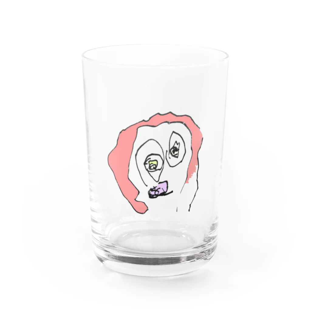 やおやさんのぎん画伯 Water Glass :front