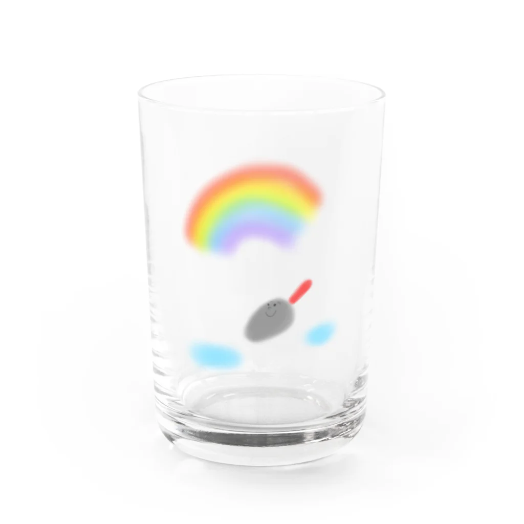 madooonのにじでたね Water Glass :front