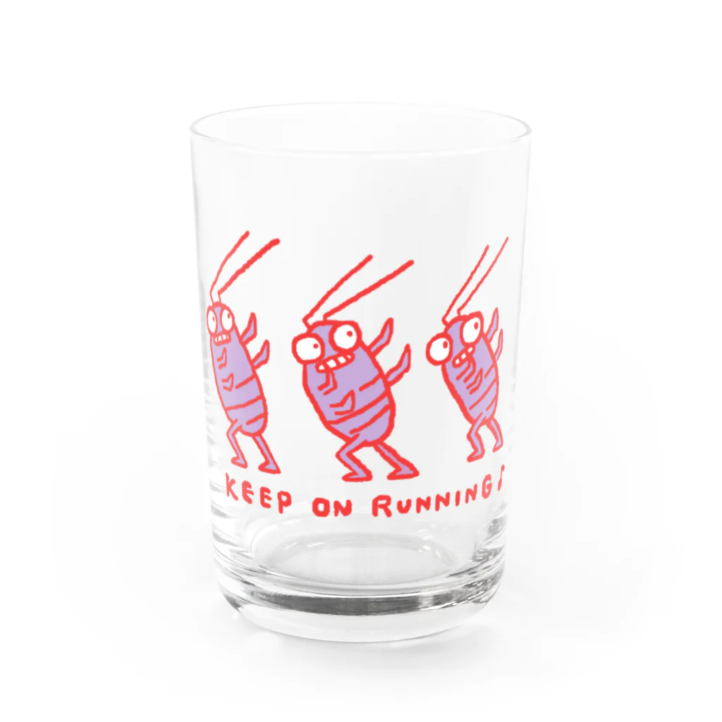 SKULL-2のKeepOnRunning Water Glass :front