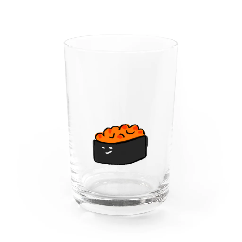 misopiyoのいくら軍艦 Water Glass :front