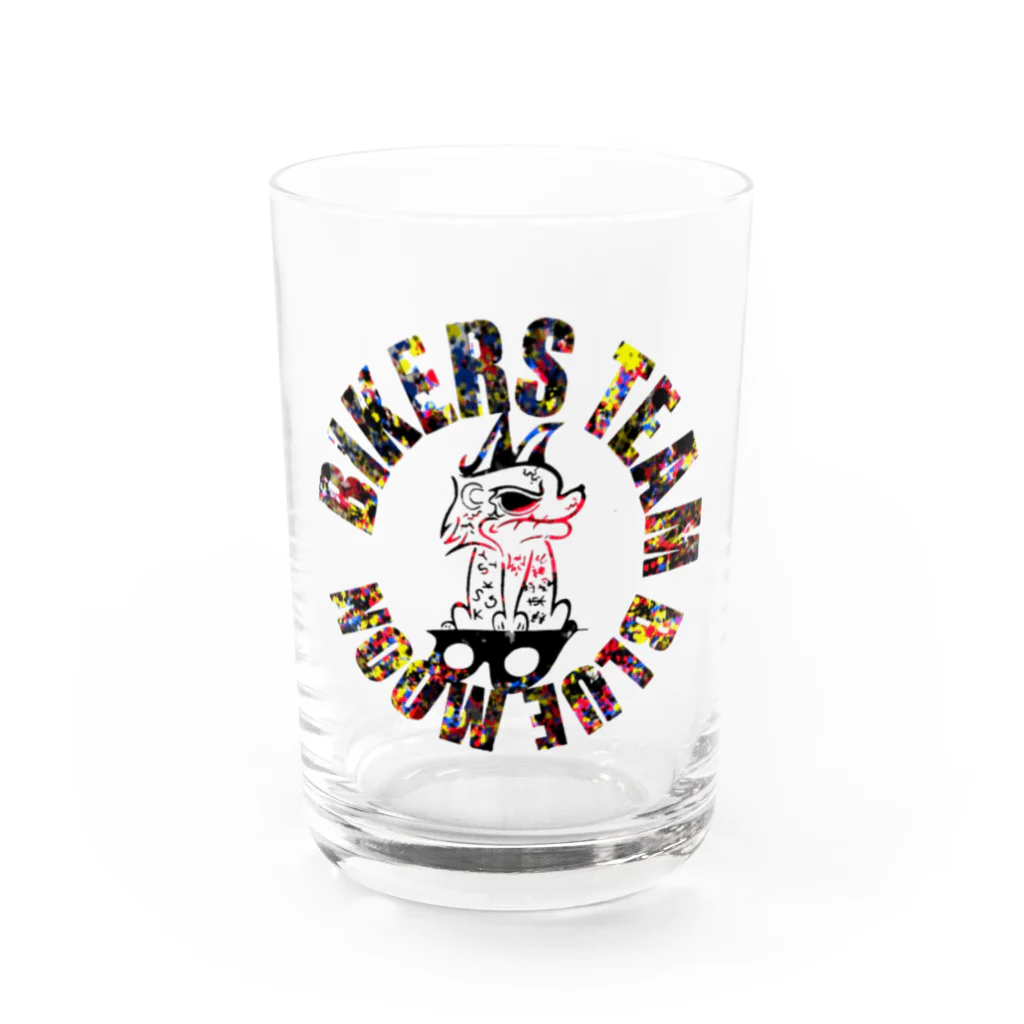 zombie6824のBIKERS TEAM BLUE MOONシリーズに Water Glass :front