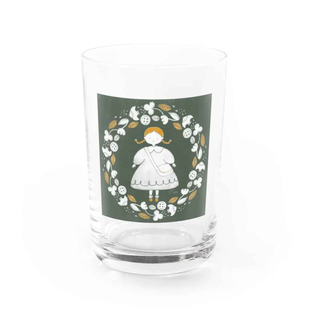 omochi_illust shopのさんぽみち Water Glass :front