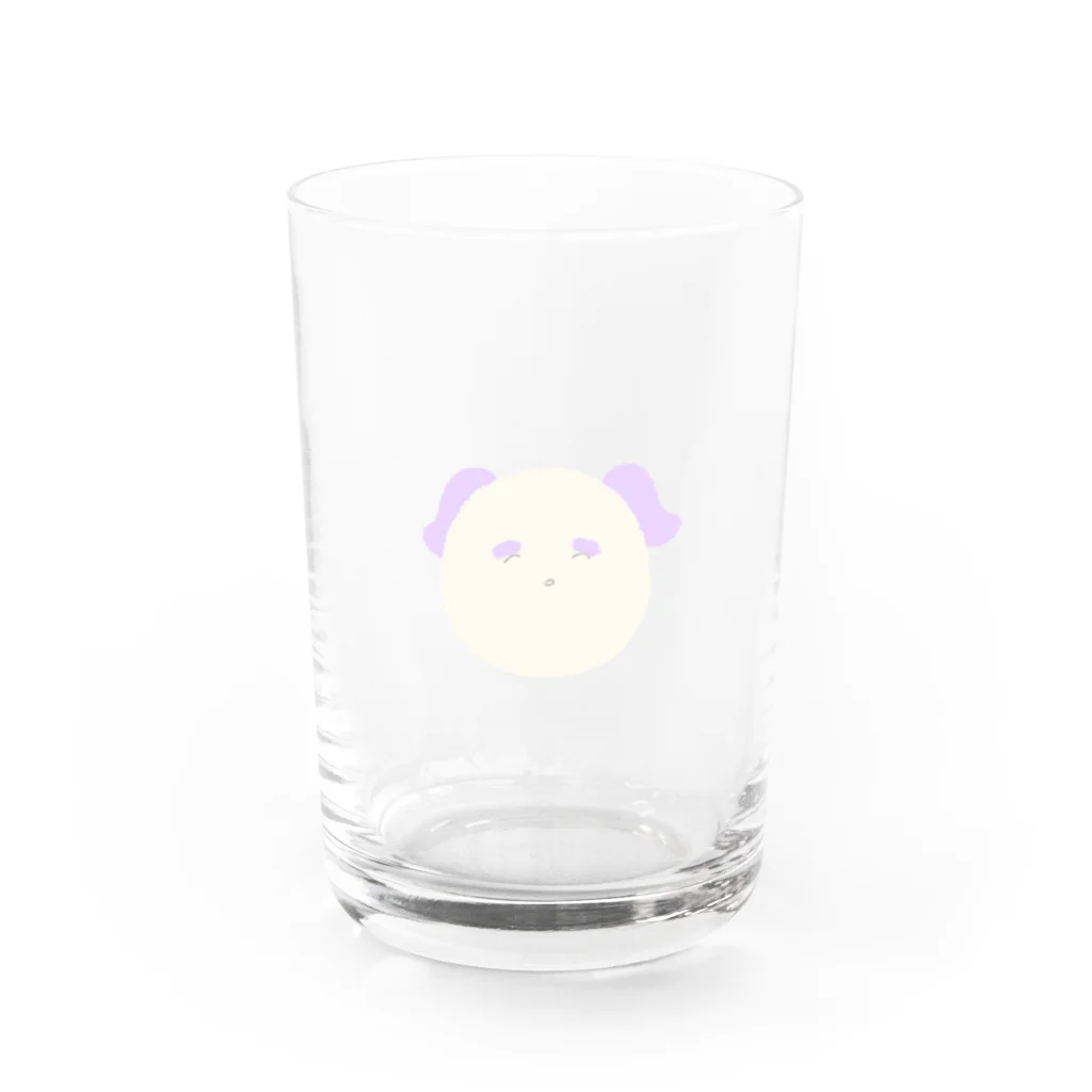 おとりよせ 和のまゆいぬちゃん(外ハネ) Water Glass :front